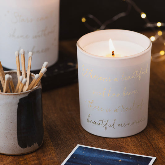 Remembrance Candle - White